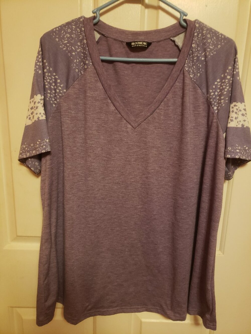 NEW BloomChick light purple top